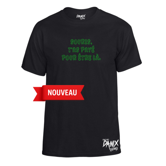 Tshirt Souris t'as payé pour être là